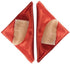 Zittop 2 Pack Disappearing Silk Fake Thumb Tip Magic Trick Gimmick, Red, Small 2" or 50mm