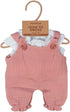 12 5/8 inches Summer Miniland - Clothes for Doll, Clothing Accessory for Dolls, Overalls and Blouse