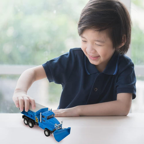 Set 2, Pullback ArtCreativity Pull Back Snow Plow Toys, of Diecast Metal Kids Toys, Cool Car Toys for Boys and Girls