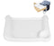 Fast Dining Tray for Hook on High Chair, Removable and Easy to Carry, Non-Slip Space Saver, White