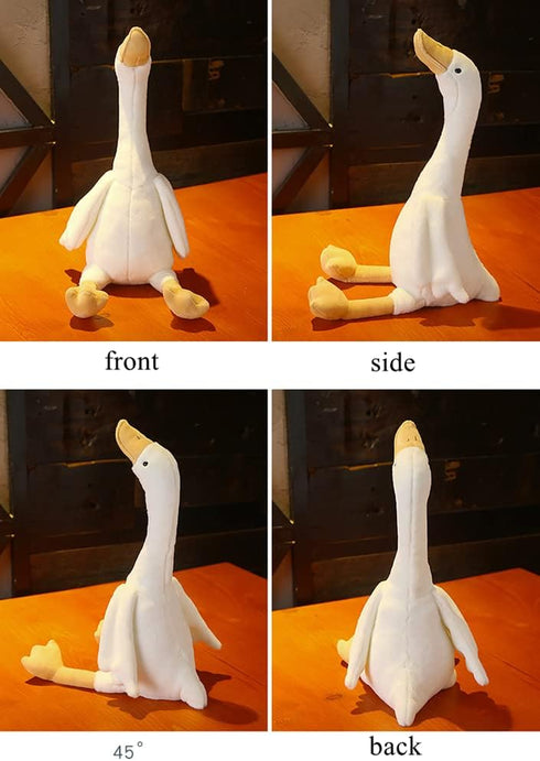 19.7" Swan Stuffed Animal, Cute Soft Goose Plushie Pillow Doll, Birthday Gifts for Kids, Perfect Companion
