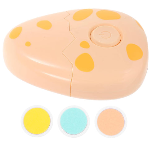 Ipetboom Egg-shaped Electric Nail File Trimmer Manicure Kit for Boys and Girls Nail