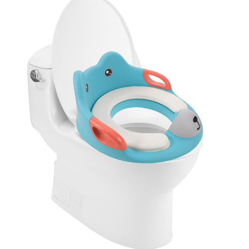 BESPORTBLE Potty Training Seat for Boys, Soft Enlarged Potty Chair with Cartoon Design, Comfortable Non-Slip Toilet