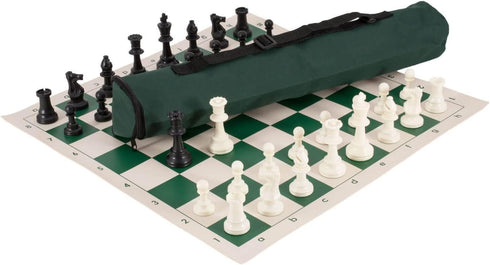 U.S. Chess Quiver Combination Chess Set - Triple Weighted