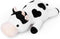 Weighted Plush Milk Cow, 24" 4.2 lbs Stuffed Animals Series, Cute Plushie Dolls for Kids Adults Birthday Gifts