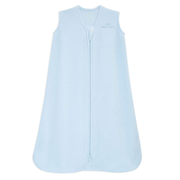 HALO Sleepsack Micro-Fleece Wearable Blanket - TOG 1.0, Baby Blue, X-Large