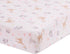 CribMATE 3 Set Set Pieces Pink Animal Nursery Crib Bedding for Girls Quilt/Fitted Sheet/Skirt Baby Girl Embroidery Deer