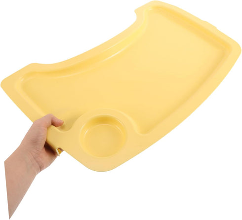Portable Boy Girl Tray for High Chair Removable Snack Feeding Plate for Dining Table Fit for Home Restaurant and Hotel