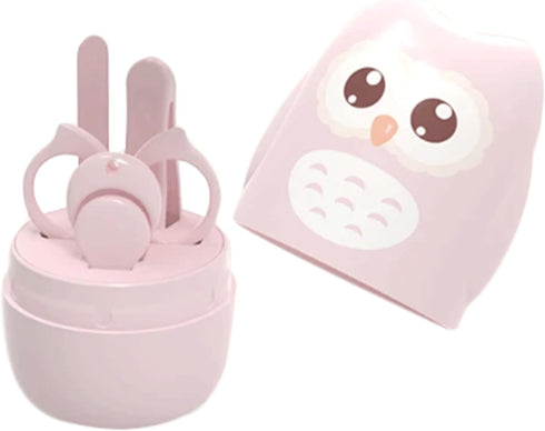 LASTRAN 4 PCS Baby Manicure Set Safe Nail Care Tools Nail Clippers Newborn