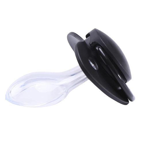 Littleforbig Adult Sized Pacifier, Smallshield, Black