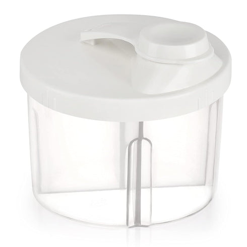 Accmor Baby Formula Dispenser On The Go, Non-Spill Rotating Four-Compartment Formula Container