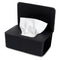 NOVWANG Wipes Dispenser, Baby Wipe Holder, Refillable Container for Bathroom Wipes, Black