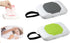 Pluzmecalm 2Pcs Travel Wipe Holder Grey Green Reusable Wet Wipe Container Box Strollers