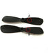 skrnrhrery 0.8MM 46/42/37/MM (46mm) mini Propeller, Suitable for RC Aircraft Special Nylon Props Central axis Blade