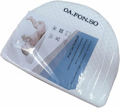 OA.FON.SO Pregnancy Wedge Incline with Removable Cover, Memory Foam Body Positioner for Acid