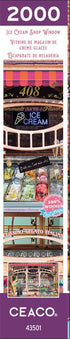 Ceaco - Ice Cream Shop Window - 2000 Piece Jigsaw Puzzle