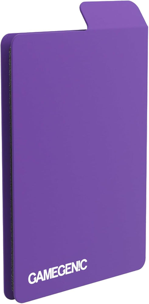 Gamegenic Sizemorph Divider, Ultimate Card Game Organizer and Deck Box Spacer, Flexible Card Divider, Purple