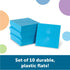 Learning Resources Plastic Base Ten Flats, 10 Piece by Learning Resources
