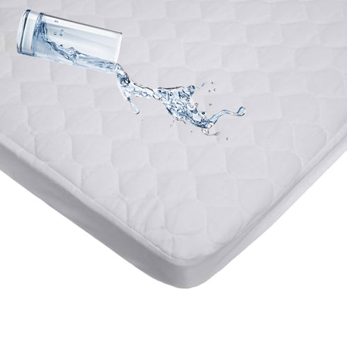 2 Pack 38" 24" 100% Pack American Baby Company Waterproof Fitted Mini Crib Mattress Protector x - Cotton Quilted Top