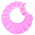 Soft Adjustable Visor Hat Bath Cap for Toddler, Baby, Kids, Children Shower Bathing Protection (Pink)
