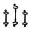 LOLIPPYY 3pcs Adjustable Twin Stroller Connectors for Newborn Strollers Lightweight and Accessories for