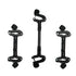 LOLIPPYY 3pcs Adjustable Twin Stroller Connectors for Newborn Strollers Lightweight and Accessories for