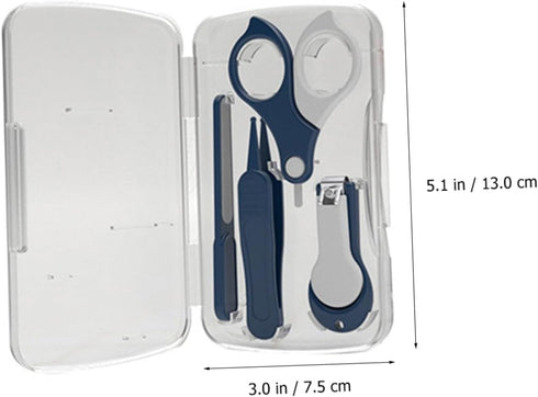 Set Toddmomy Baby Nail Clipper for Newborns Safe Nail Scissors Clippers for Infants Toddler Grooming Kit Ergonomic