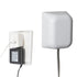 Qdos Safety Medium Outlet Cover Box for Baby Proofing, Secure Hidden Lock, Easy Install, 1 Pack.