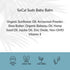 4oz SoCal Suds & Company Natural Bottom Balm, Gentle Care for Sensitive Baby Skin with Shea Butter, Sunflower Oil