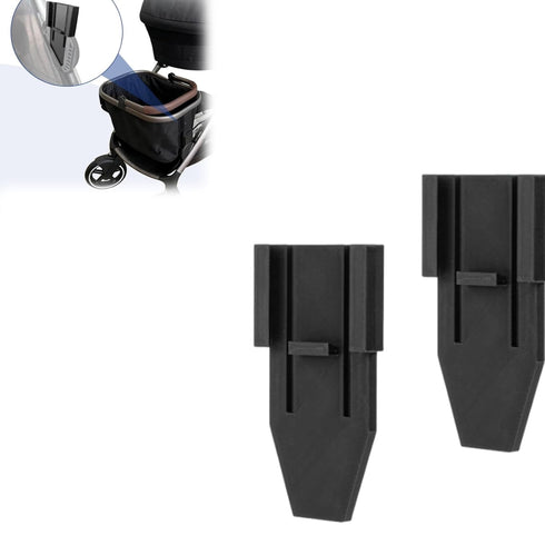 Generic 2 Pack Basket Adapter for Stroller - Compatible with Cybex Gazelle S, Converts Lower Frame to Shopping Basket