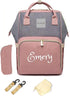 PERSONALIZED Large Diaper Bag Knapsack Custom Diaper bag Monogram Backpack