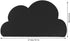 2pcs Children Cloud Shape Placemat, Silicone Suction Baby Bowl Insulation Feeding Plate Set