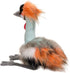 Nia the Exotic African Crowned Crane Plush Toy