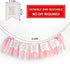 Derzhssg 1st Pink Bowknot One Birthday Highchair Banner - Girl Birthday High Chair Banner, Party Decoration Photo