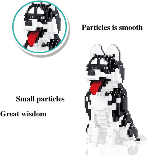 Mini Dog Building Blocks Pet Building Toy Bricks, 753 PCS Micro Mini Blocks Set for Kids or Adults