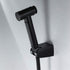 XKHLQLPEF Set Handheld Bidet Sprayer for Toilet Cloth Diaper Sprayer Black ABS Portable Cloth Diaper Wash Shower