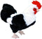 Adore 14" Victor The Rooster Standing Plush Stuffed Animal Toy