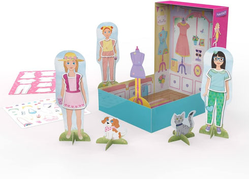 Educational Insights PaperCraft Sweet Boutique, Paper Dolls, Fashion Boutique Toy, Ages 3+