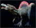 Spinosaurus Toy with Moveable Jaw, Dinosaur Action Figure for Kids Birthday Cake Topper, Home Decoration or Dinos Fans