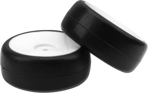 Plastic Wheel Rims 12mm Hex Hub & Rubber Tires with Foam, Compatible with HSP Tamiya HPI Kyosho 1/10 RC