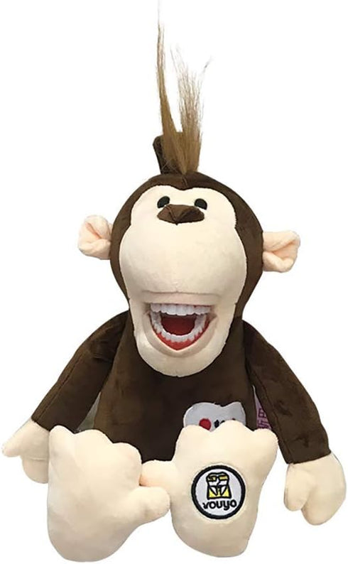 YOUYA Dental Tooth Fairy Puppet - Monkey Educational Plush Doll for Kids