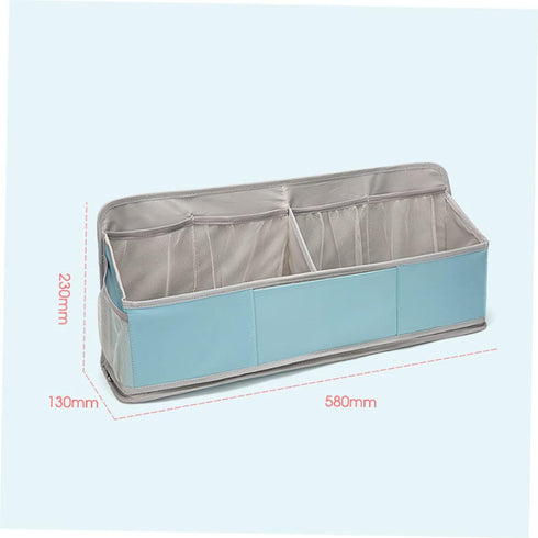 TOYANDONA Hanging Diaper Organizer for Cribs Durable Storage for Changing Table Lightweight Nursery Organizer Shower