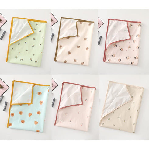 jojnsha Waterproof Changing Pad Liners for Newborn Toddler Baby Changing Mat Table Liner