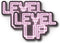 Level Up Neon Game Video Gamer Stickers - Premium Quality Vinyl Bumper Stickers 2-Pack Made in USA
