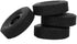 RC Car Tires, 4PCS Rubber Wheel Tyres Antiwear Fits for WPL C-34 1/16 4WD Military Truck by Dilwe