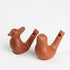 KVMORZE 2Pcs Bird Water Whistles, Funny Ceramic Water Whistles, Warbler BirdWhistles Noise Makers, Purple Clay Pottery