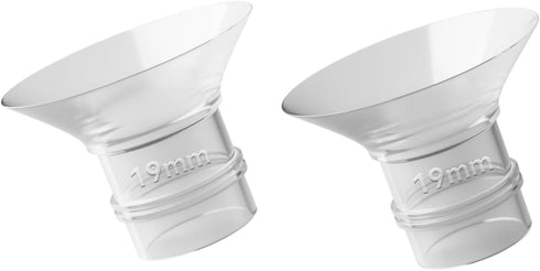 OTEEIDA 2Pcs 19mm Flange Insert Compatible with MY-375 Hands Free Breast Pump MY-375