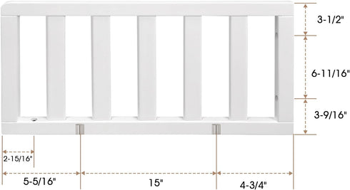 Salcod (M12599) (M12801), (M9301), (M13401G), (M12501), Toddler Bed Conversion Kit - CPSC Certified, Toddler Safe