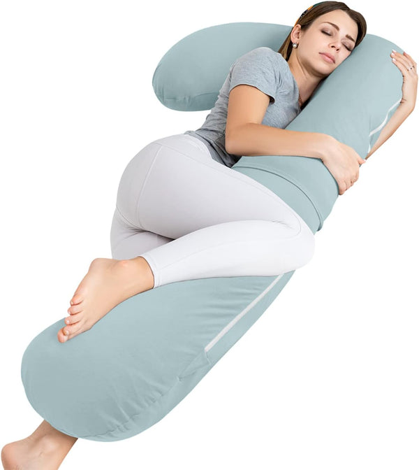 INSEN Pregnancy Pillow for Sleeping,Maternity Body Pillow for Pregnancy Women,Pregnancy Support Pillow