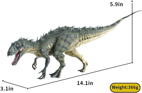 2Pcs Set, 15.7" 12.2" Dinosaur Large Tyrannosaurus Rex and Realistic T-rex, Educational Dinosaur Action Figure Wildlife